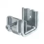 OBO BETTERMANN SSP 20-40 M8 FT Heavy-Duty Beam Clamp, Hot-Dip Galvanized Steel, Flange Thickness 20-40 mm