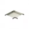OBO Bettermann TRAY CORNER RS90-60-300 PG 2PCS - 90° horizontāls kabeļu teknes līkums, 60x300mm, cinkots tērauds, 2 gab.
