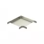 OBO Bettermann TRAY CORNER RS90-60-300 PG 2PCS - 90° horizontāls kabeļu teknes līkums, 60x300mm, cinkots tērauds, 2 gab.