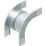 OBO Bettermann vertikālais līkums RBV 610 F FS 90° uz leju 60x100mm karsti cinkots 7007055