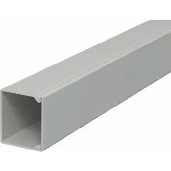 OBO BETTERMANN WDK 30030 Sienas un griestu kabeļu kanāls 30x30 mm akmens pelēks 2 m 6026818