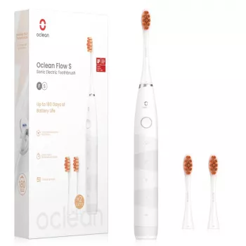 OCLEAN Flow S baltā elektriskā zobu birste