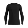Odlo BL Top apkakle ar garām piedurknēm Merino 260 vīriešu apakškrekls, melns, L izmērs