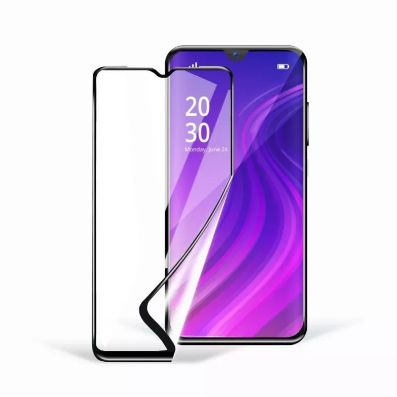 OEM 5D Full Glue Keramikas stikla ekrāna aizsargs Samsung Galaxy A26 5G melns