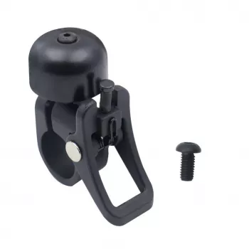 OEM Alumīnija velosipēda zvans velosipēdam un skrejritenim FSTRL-017-1 Melns