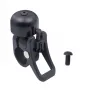 OEM Alumīnija velosipēda zvans velosipēdam un skrejritenim FSTRL-017-1 Melns