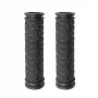 OEM velosipēda rokturi FSGRP-087 melni - Kraton gumija, 130mm, pretslīdes, 22.2mm