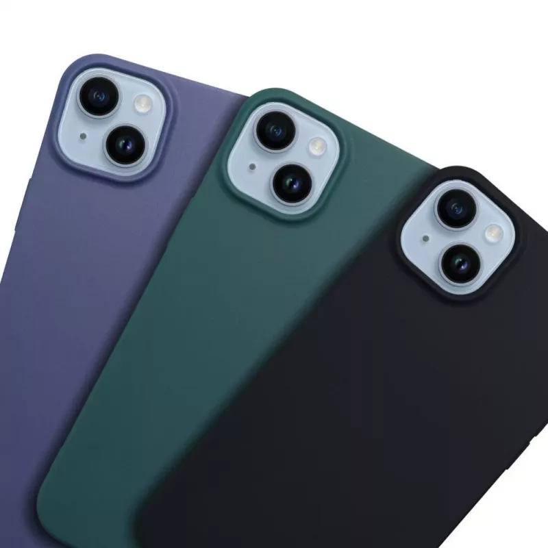 OEM vāciņš Honor X6c matēti zilā silikona aizmugures vāciņš