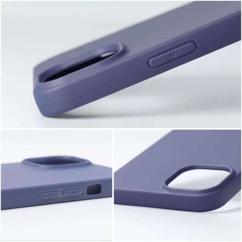 OEM vāciņš Honor X6c matēti zilā silikona aizmugures vāciņš