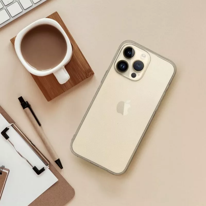 OEM Maciņš iPhone 12 Mini Caurspīdīgs 2 mm (Kameras aizsardzība) Caurspīdīgs