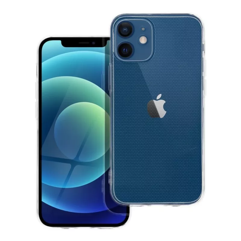 OEM Maciņš iPhone 12 Mini Caurspīdīgs 2 mm (Kameras aizsardzība) Caurspīdīgs