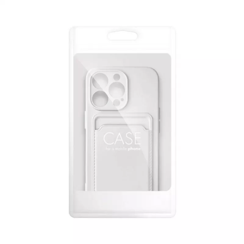 OEM Maciņš iPhone 15 Pro Max Card Case Balts