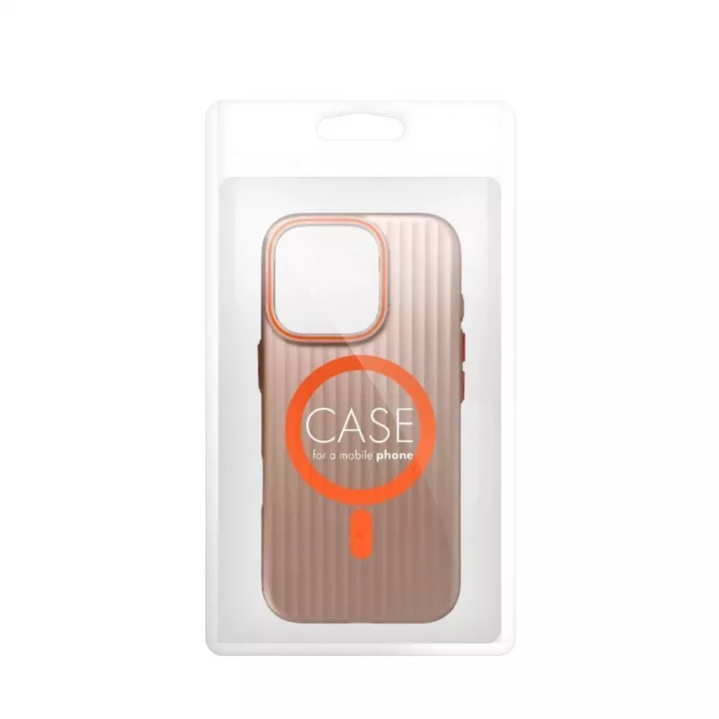 OEM Maciņš iPhone 15 Pro Max Simply Saderīgs ar MagSafe Titanium Desert