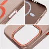 OEM Maciņš iPhone 15 Pro Max Simply Saderīgs ar MagSafe Titanium Desert