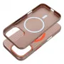 OEM Maciņš iPhone 15 Pro Max Simply Saderīgs ar MagSafe Titanium Desert