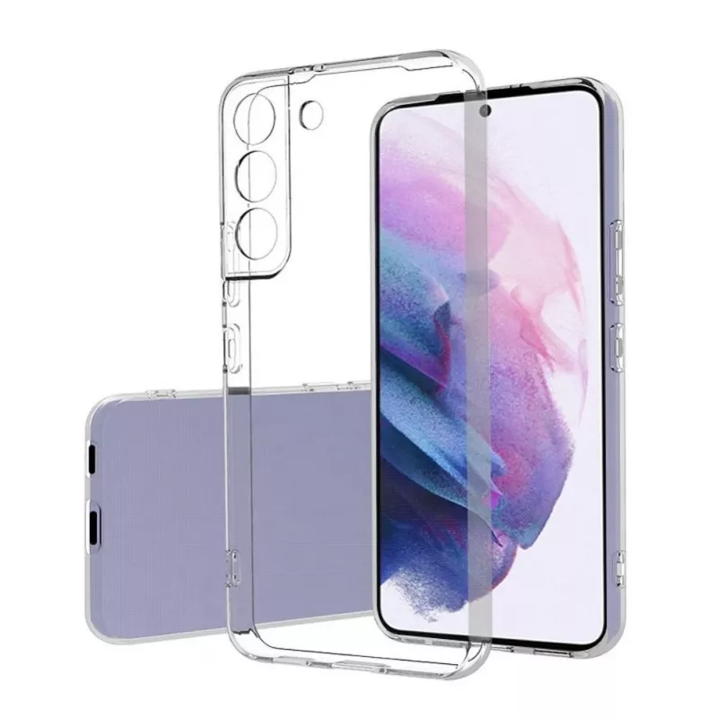 OEM caurspīdīgs vāciņš Samsung Galaxy S21 FE 5G, 2 mm caurspīdīgs TPU aizmugures vāciņš