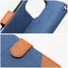 OEM Flip Case iPhone 16 Pro Max Jeans Book Blue