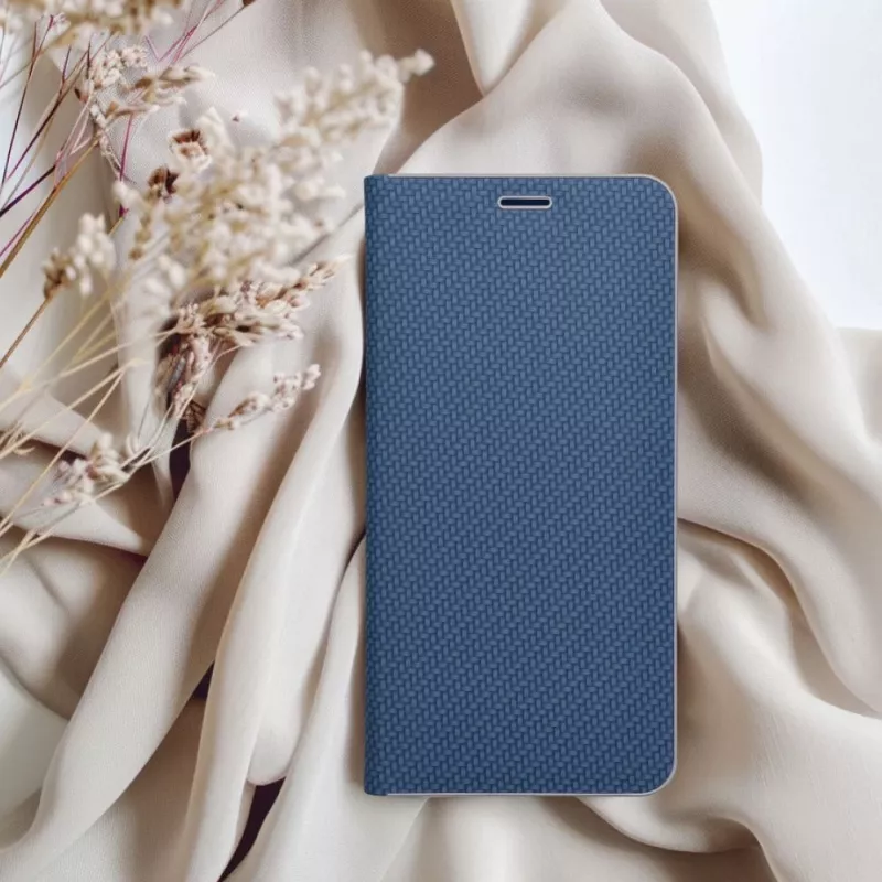OEM Flip Case Samsung A54 5G Luna Book Carbon Blue