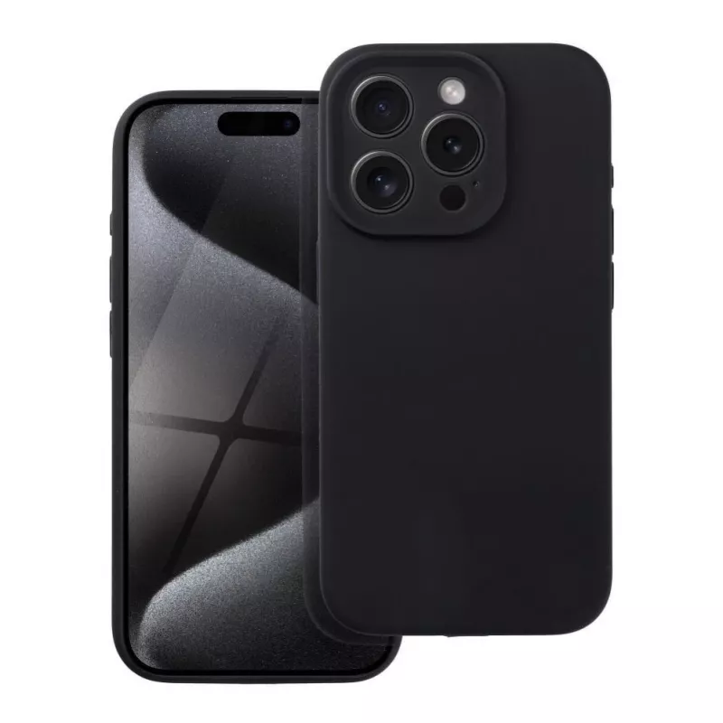OEM Silikona Maciņš Apple iPhone 16 Pro Max 2mm Melns