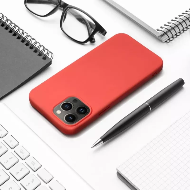 OEM silikona maciņš iPhone 17 Pro Max / 18 Pro Max (zema kameras mala) - Persiku