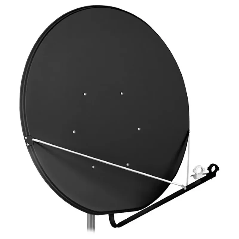 Offset Satelītantena AS-120/DPL-G 120cm Pelēka
