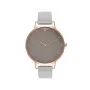 Olivia Burton Sieviešu abstrakto ziedu kvarca pulkstenis OB16AM87 38 mm