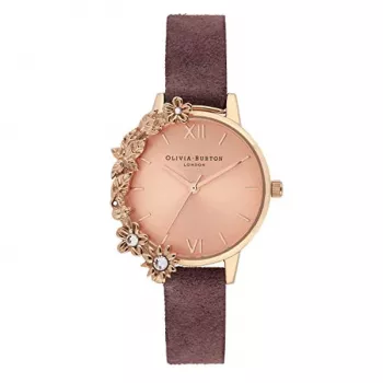 Olivia Burton Sieviešu Celestial Pulkstenis OB16CB21 - 30mm Roze Zelts Nerūsējošā Tērauda Siets