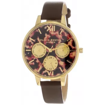 Olivia Burton Sieviešu Celestial Pulkstenis OB16CG95 - 34mm Rožu Zelta Nerūsējošais Tērauds