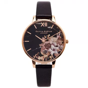 Olivia Burton Sieviešu Celestial Pulkstenis OB16CS01 - 38mm Rožu Zelta Nerūsējošā Tērauda Siets