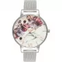 OLIVIA BURTON Sieviešu Meant To Bee kvarca pulkstenis OB16MF09 38 mm rozā zelta nerūsējošā tērauda siets