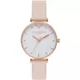 OLIVIA BURTON Sieviešu Mini Ciparnīca Roza Zelts Nerūsējošais Tērauds Pulkstenis OB16AM95