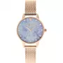 Olivia Burton Sieviešu OB16US44 Analogais Kvarca Pulkstenis 30 mm Sudraba Nerūsējošais Tērauds