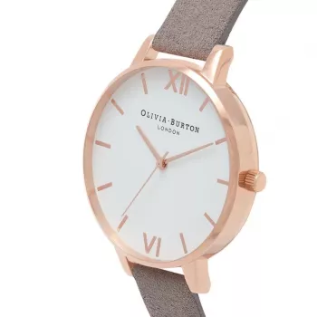 OLIVIA BURTON Sieviešu Sparkle Bee kvarca analogais pulkstenis OB16VE09 38 mm rožu zelts