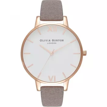 OLIVIA BURTON Sieviešu Sparkle Bee kvarca analogais pulkstenis OB16VE09 38 mm rožu zelts