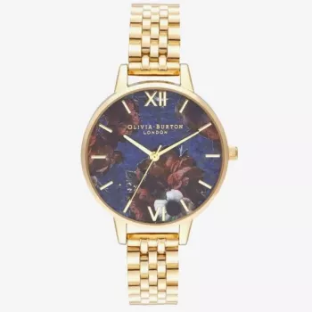 Olivia Burton Sieviešu Sparkle Bee Roze Zelts Pulkstenis OB16SP13