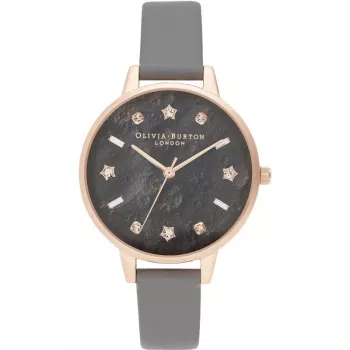 Olivia Burton Sieviešu Sparkle Bee Pulkstenis OB16GD55 - 34mm Zelta Krāsas Nerūsējošais Tērauds