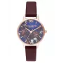 Olivia Burton Sieviešu Sparkle Butterfly Pulkstenis OB16SP10 - Roze Zelts 38mm