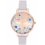 OLIVIA BURTON Sieviešu pulkstenis OB16AN03 (34 mm) Roze zelta tonēts nerūsējošā tērauda siets
