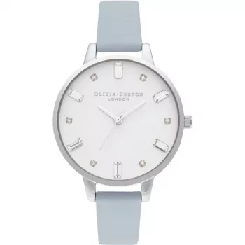 OLIVIA BURTON Sieviešu pulkstenis OB16BJ01 34mm Sudraba Nerūsējošā tērauda siets