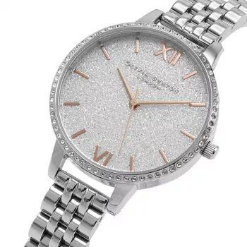 OLIVIA BURTON Sieviešu pulkstenis OB16GD68 34 mm Zelta krāsas nerūsējošais tērauds