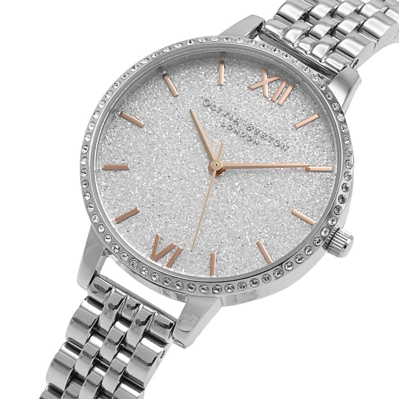 OLIVIA BURTON Sieviešu pulkstenis OB16GD68 34 mm Zelta krāsas nerūsējošais tērauds