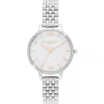 OLIVIA BURTON Sieviešu pulkstenis OB16GD68 34 mm Zelta krāsas nerūsējošais tērauds