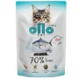 Ollo mitrā kaķu barība paciņā Nr. 4 ar tunci, 85 g