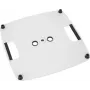 OMNITRONIC BPS-2 skaļruņa statīvs/pamatplāksne balts 60004144