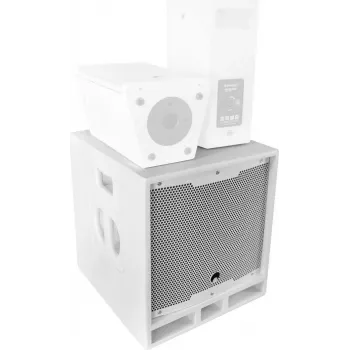 OMNITRONIC MAXX-1206DSP 2.1 aktīvā zemfrekvences skaļruņu sistēma 12 inch balta 11039065