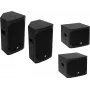 OMNITRONIC PA komplekts AZX Passive M - 2x 10 inch pasīvie PA skaļruņi, 150W RMS/300W maksimālā jauda katram, 8 omi, saplāksnis, melns 20000528