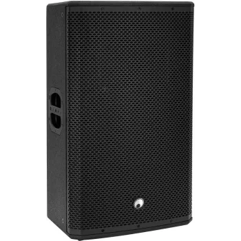 OMNITRONIC PAS-215A MK4 aktīvais 2 joslu pilna diapazona PA skaļrunis ar DSP un Bluetooth, 15 inch zemfrekvences skaļrunis, 500W RMS, melns 11039557