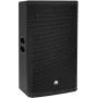 OMNITRONIC PAS-215A MK4 aktīvais 2 joslu pilna diapazona PA skaļrunis ar DSP un Bluetooth, 15 inch zemfrekvences skaļrunis, 500W RMS, melns 11039557