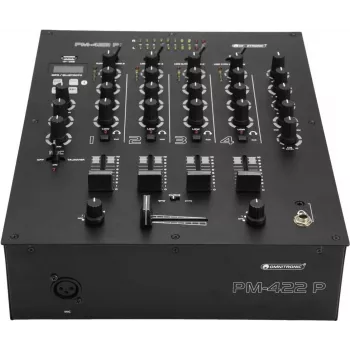 OMNITRONIC PM-422P 4 kanālu DJ mikseris ar Bluetooth un USB atskaņotāju 10006878