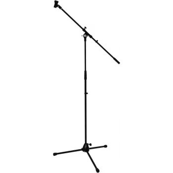 Omnitronic PRO sw mikrofona statīvs ar teleskopisku konsoli, melns 60005844